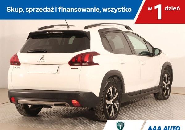 Peugeot 2008 cena 46000 przebieg: 128840, rok produkcji 2016 z Bobowa małe 326